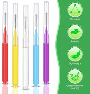 250 Pcs Interdental Brush for Braces Disposable Braces Flossers Dental Picks ... - Picture 1 of 1