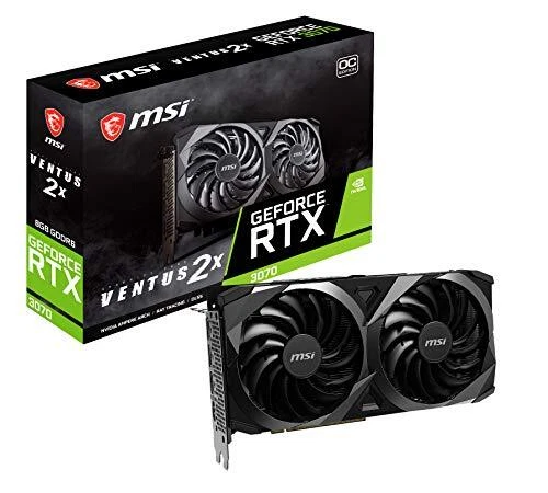 MSI Gaming GeForce RTX 3070 8GB Ventus 2X OC GDRR6 256-Bit HDMI/DP Foto 1 de 1