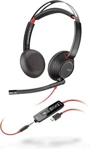 Auriculares binaurales USB Plantronics 207576-01 Blackwire 5220 Series C5220 - Imagen 1 de 17