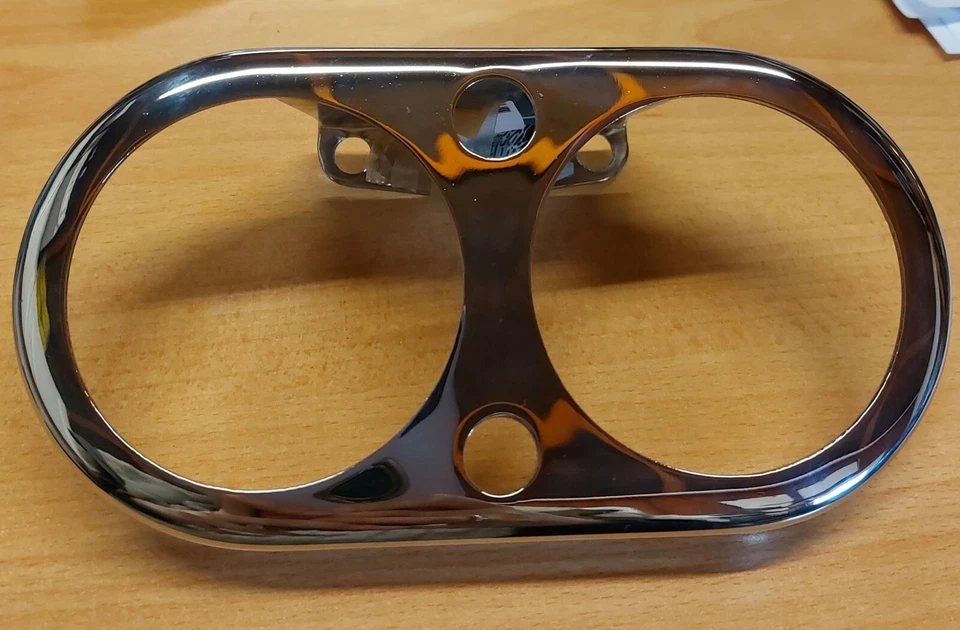 Panel de tablero cromado para motocicleta Highway Hawk FXE BC2628 - T Foto 1 de 1