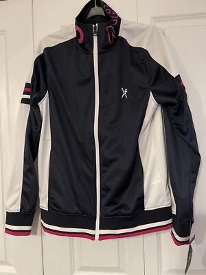 Marc Ecko Cut & Sew 轨道夹克,尺寸 M,全新带标签 — 第 1/4 张图片