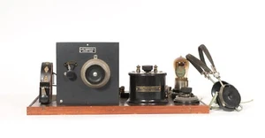 1920 Wm. Murdock Type 346 Receiving Set * Early 1-Tube Breadboard Radio * Works - Picture 1 of 19