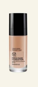 The Body Shop Fresh Nude Foundation 30ml SANTORINI SUNSET 040 ⭐️DISCONTINUED⭐️ - Picture 1 of 1