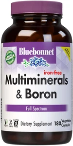 NEW**Bluebonnet Multi Minerals with Boron, Magnesium, Potassium & Zinc – 180 Veg - Picture 1 of 11