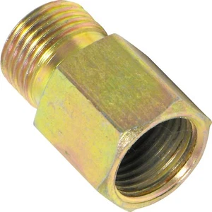 ADAPTADOR DE AIRE ACONDICIONADO RECTO MONTAJE MACHO INSERTO O ANILLO A HEMBRA LLAMARADA #8 2608 - Imagen 1 de 1