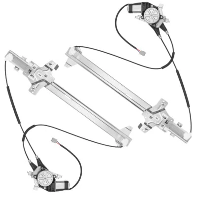 For 1992 - 2014 Ford E150 Van Front Left Right Power Window Regulator With Motor - Image 1 of 4