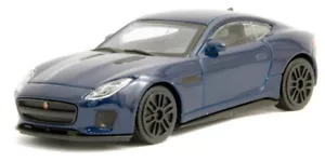 Bburago Jaguar F-Type R Blue 1:43 Scale 4 Inch Diecast Model Car - Picture 1 of 4