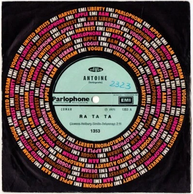 ANTOINE Ra Ta Ta 33t M- 7" Argentina 1971 - Image 1 of 2
