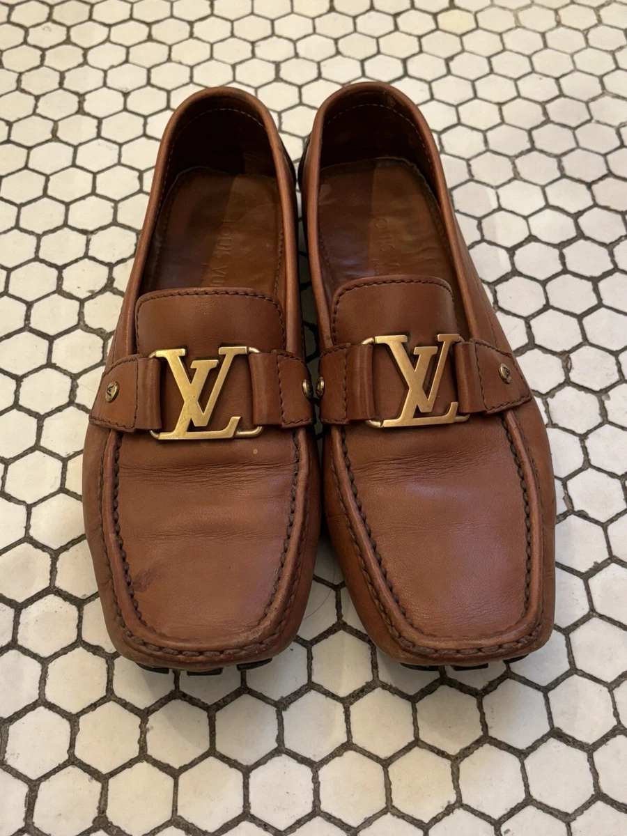 LOUIS VUITTON ブラウンモカシン louis-vuitton--