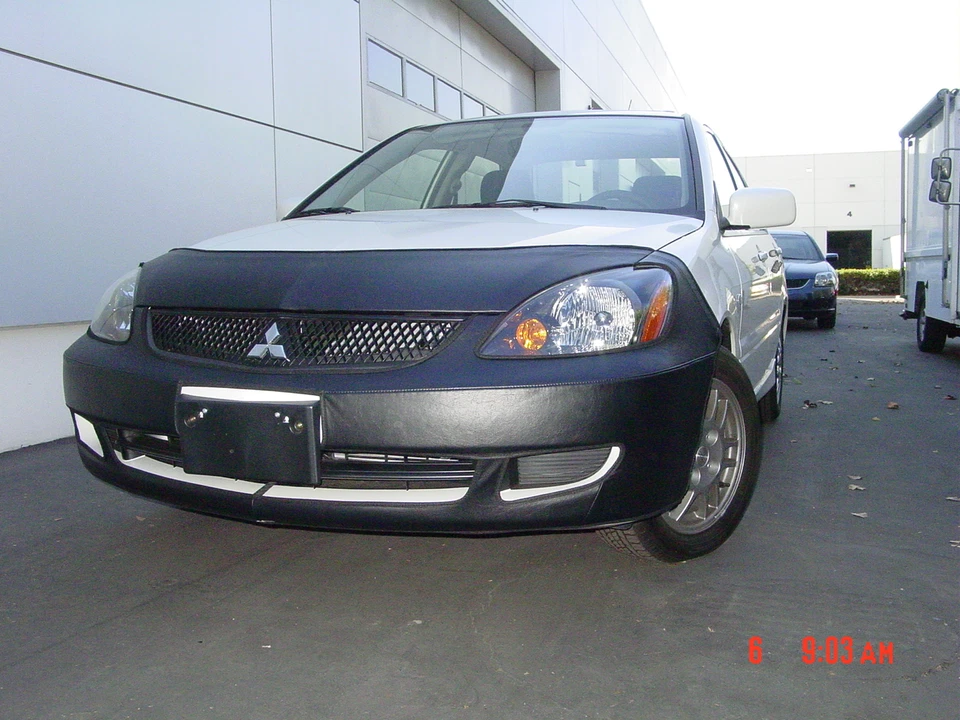 Colgan Front End Mask Bra 2pc. Fits Mitsubishi Lancer ES 2006 06 With Lic.Plate - Image 1 of 1