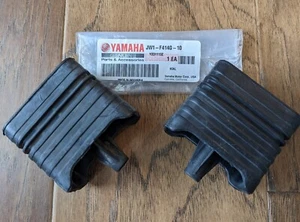(2) OEM YAMAHA DRIVE G29 GOLF CART ROOF RAIN WATER DRAIN RUBBER TOP STRUT SEALS - Picture 1 of 3
