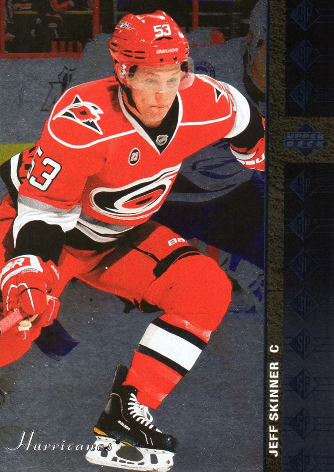 Jeff Skinner 12/13 UD SP Authentic '94/'95 Retro #SP89. - Image 1 of 1