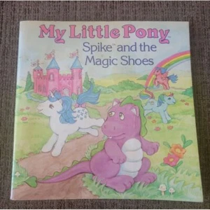 Vintage my little pony spike and the magic shoes mlp g1 1985 hasbro Paperback. - Picture 1 of 4