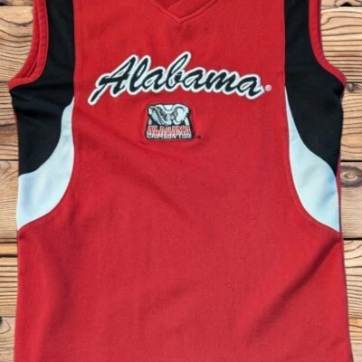 Camiseta sin mangas vintage Team Starter Alabama Crimson Tide juvenil mediana Foto 1 de 4