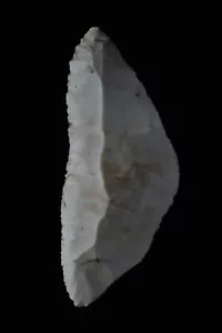 DANISH CRESCENT KNIFE, BLADE, TOOL, PALEOLITHIC, Denmark - Picture 1 of 2