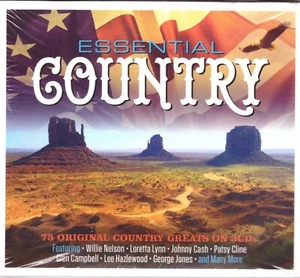 Essential Country 3CD - 75 Country Greats Various Artists - Imagen 1 de 3