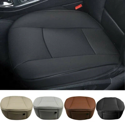 For Mercedes-Benz Car Front Driver Seat Cover Leather Full Surround Breathable - Image 1 of 4
