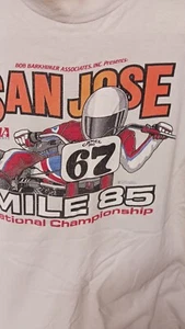 1985 San Jose AMA CAMEL PRO MOTOCROSS SHIRT XL - Picture 1 of 6