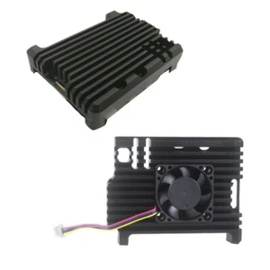 Slim Aluminum Case with Passive Cooling, Easy Installation for RaspberryPi 5B - Afbeelding 1 van 10