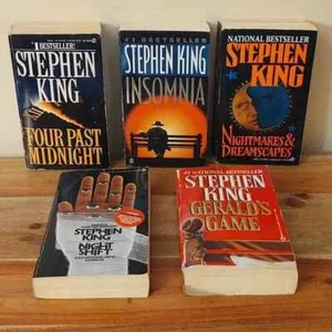 Lot of 5 Stephen King Paperback Books - Night Shift, Insomnia + More! - Picture 1 of 2