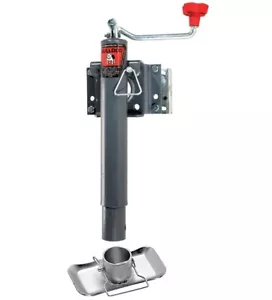 Bulldog 2.000 libras. Remolque giratorio redondo a presión atornillado con base de placa - Imagen 1 de 1