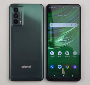 Cricket Outlast (U680AC) 64GB - Green (Cricket Wireless)- Clean IMEI - SCRATCHES - Picture 1 of 8