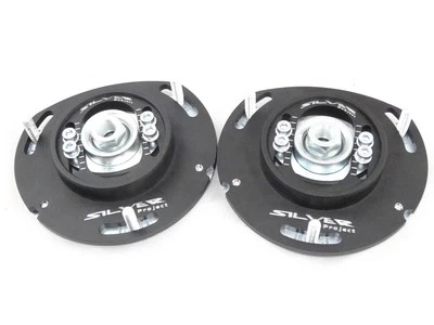 SILVER PROJECT Piastre Camber 3D per Peugeot 205 - nero