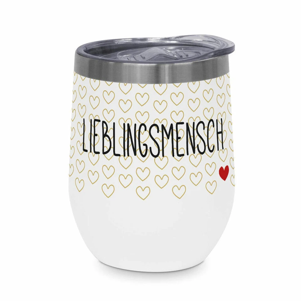 PPD Lieblingsmensch Thermo Mug Thermobecher Coffee To Go Isobecher Becher 350 ml - Bild 1 von 1
