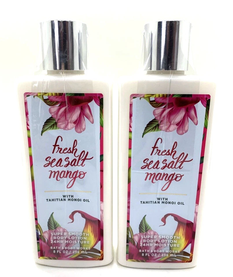 Bath & Body Works Freshly Sea Salt Mango Body Lotion - 8 oz