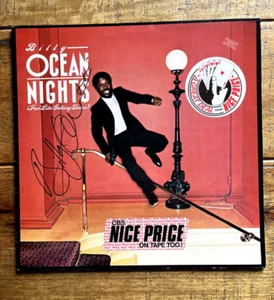 BILLY OCEAN - CHART TOPPING SINGER - SIGNED 12" VINYL SLEEVE - Picture 1 of 1