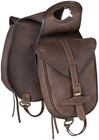 Western Soft Leather Saddle Horn Trail Bags