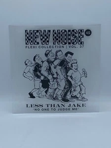 LESS THAN JAKE NO ONE TO JUDGE ME NEW NOISE MAGAZINE 7" FLEXI DISC NEW PUNK SKA - Picture 1 of 1