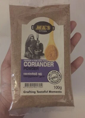 Corianders Ground Powder 100g Fresh Natural Organic Spices Herbs High Quality — 第 1/4 张图片
