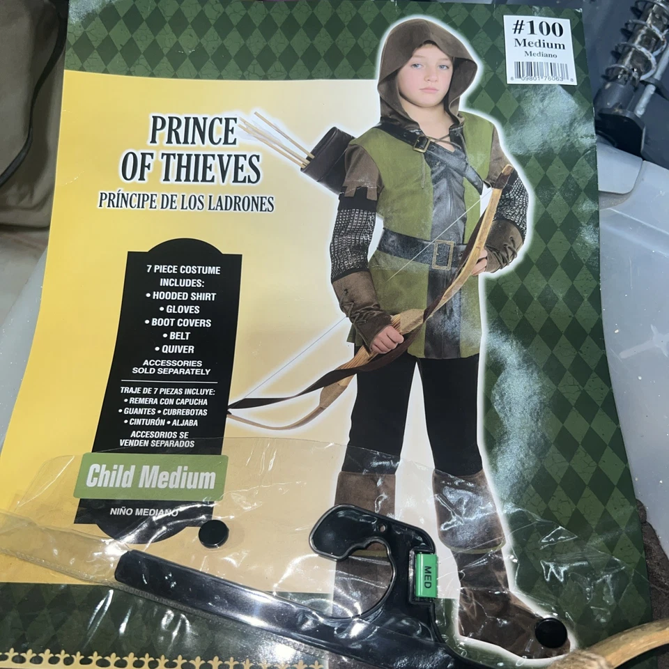 Prince Of Thieves Child Medium Costume - Image 1 of 2
