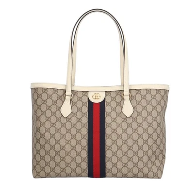 GUCCI Tote Bag 631685 525040 GG Supreme Canvas GG Supreme used - Image 1 of 4