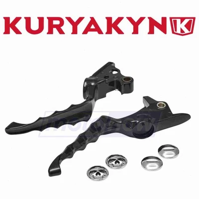 Kuryakyn Zombie Levers for 2018-2020 Harley Davidson FLFBS Fat Boy 114 - fp Foto 1 de 4