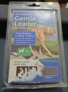 Pet Safe Gentle Leader Head collar Large breeds Dog Pet 60-130lbs gray Open Box - Picture 1 of 2
