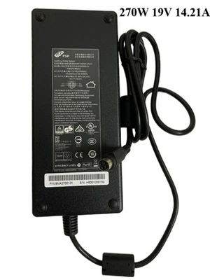 Original FSP 270W 19V 14.21A Laptop Charger Power AC Adapter - Image 1 of 4