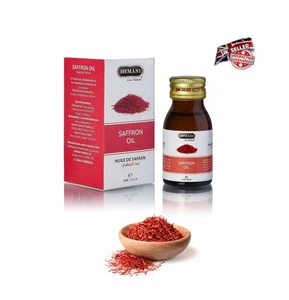 Hemani Olio di Zafferano Olio Essenziale Naturale alle Erbe Spremuto a Freddo 30ML - Foto 1 di 2