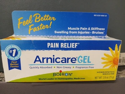 Gel tópico para alívio da dor Boiron Arnicare - 2,6 oz Ex 02/2027 - Imagem 1 de 2