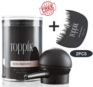 Toppik Hair Building Fibers Spray Applicator + Hairline Optimizer Comb, Gift UK - Picture 1 of 12