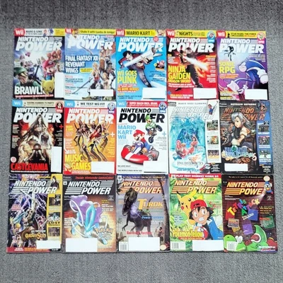Lot of 15 Nintendo Power magazines: 87, 94, 125, 147, 168, 171, 177, 221-225,... Foto 1 de 4
