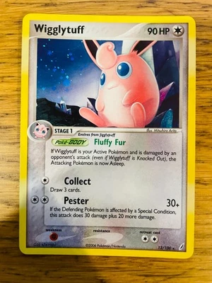 NM! Wigglytuff (13/100) EX Crystal Guardians Delta Species Holo Pokemon Card! - Image 1 of 4