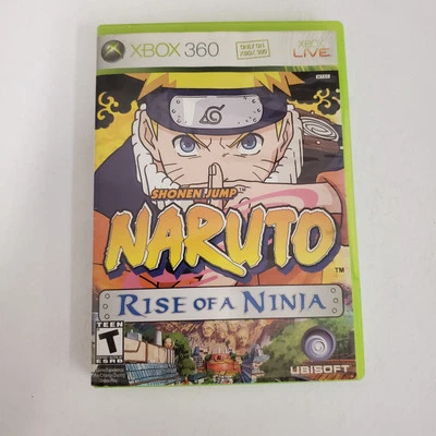 Naruto: Rise of a Ninja (Microsoft Xbox 360, 2007) NO Manual - Image 1 of 3