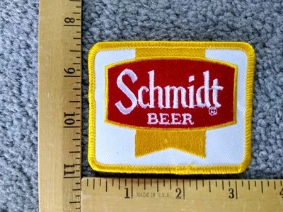 1 PARCHE DE HIERRO DE CERVEZA SCHMIDT RARO envío gratuito Foto 1 de 2