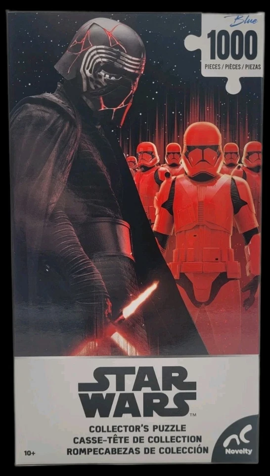 Kylo Ren and Storm Troopers Star Wars 1,000 Piece Puzzle Blue Novelty Darth... - Image 1 of 1