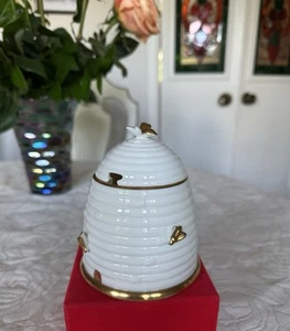Vaso barattolo miele alveare LENOX vintage - Foto 1 di 8