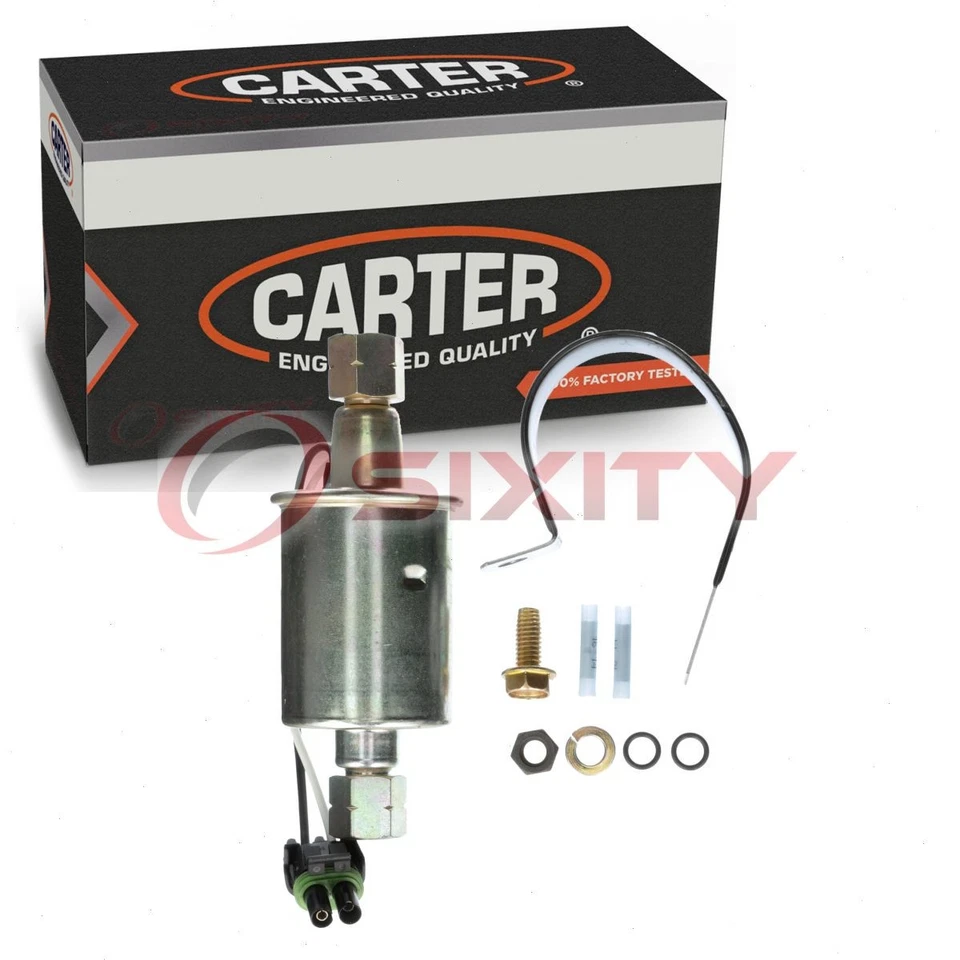 Bomba de combustible eléctrica en línea Carter para GMC K1500 1994-1998 6,5 L V8 Air eb Foto 1 de 4