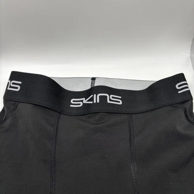 Men's compression Leggings sports base layer black compression leggings | Skinz - Image 1 of 4