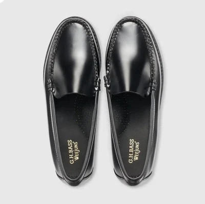 G.H. Bass Weejuns Whitney Venetian Loafers Leather Womens Size 9.5 NEW Preppy - Image 1 of 4
